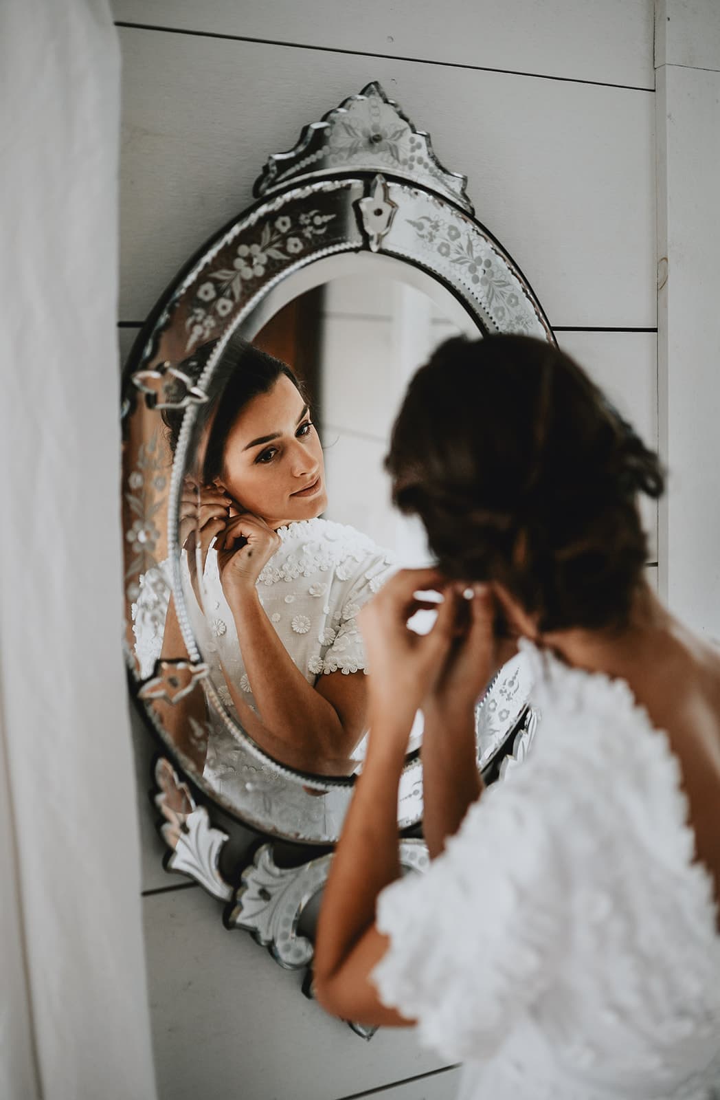 Detailed wedding bouquet